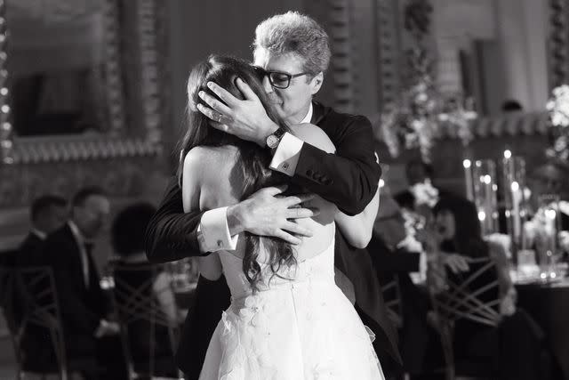 <p>Genevieve de Manio Photography</p> A candid moment between the bride and her father captured by Genevieve de Manio