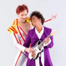 <p>Music loving couples, this is the duo for you. Though Bowie and Prince weren't in the same band, they both wore pretty amazing outfits that will be fun to recreate. </p><p><strong>Get the tutorial at </strong><a href="https://www.brit.co/david-bowie-prince-couples-costume/" rel="nofollow noopener" target="_blank" data-ylk="slk:Brit+Co" class="link "><strong>Brit+Co</strong></a><strong>.</strong><br></p><p><a class="link " href="https://go.redirectingat.com?id=74968X1596630&url=https%3A%2F%2Fwww.walmart.com%2Fsearch%3Fq%3Dmini%2Bguitar&sref=https%3A%2F%2Fwww.thepioneerwoman.com%2Fholidays-celebrations%2Fg33864467%2Feasy-halloween-costumes-for-couples%2F" rel="nofollow noopener" target="_blank" data-ylk="slk:SHOP MINI GUITARS">SHOP MINI GUITARS</a></p>