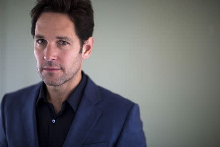 Cast member Paul Rudd poses for a portrait while promoting the upcoming movie "Ant-Man" at Disney Studios in Burbank, California June 27, 2015. REUTERS/Mario Anzuoni