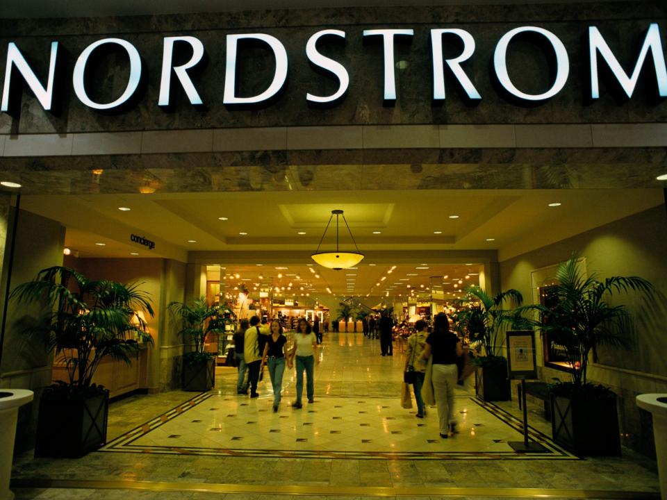 A Nordstrom store in 1997.