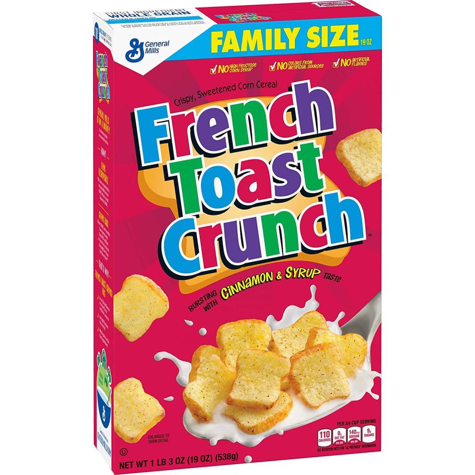 1996: French Toast Crunch Cereal