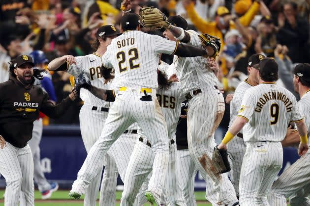 Phillies power past Padres and into their first World Series since