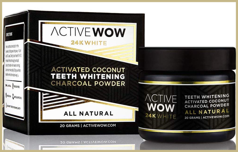 Active Wow Teeth Whitening Charcoal Powder. (Photo: Amazon)