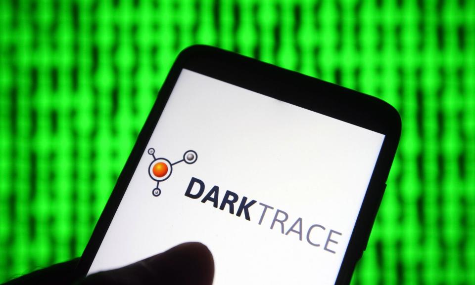 <span>Thoma Bravo made a cash offer that values Darktrace at $7.75 a share, or about 620p.</span><span>Photograph: Pavlo Gonchar/SOPA Images/Rex/Shutterstock</span>