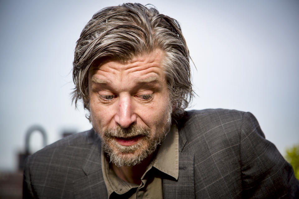 The Norwegian writer Karl Ove Knausgård, a literary phenomenon in Scandinavia, has received good reviews for the english translation of the first book of his six volume autobiography "My Struggle". The Norwegian title of the book is Min Kamp, the same as Hitler's Mein Kampf, and the six books total well over 3500 pages. (Photo by Orjan F. Ellingvag/Corbis via Getty Images)