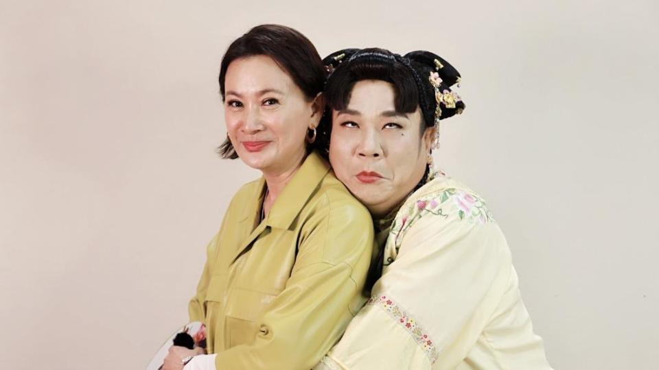 陳亞蘭（左）、白雲劇中有許多搞笑互動。（圖／欣湉國際提供）