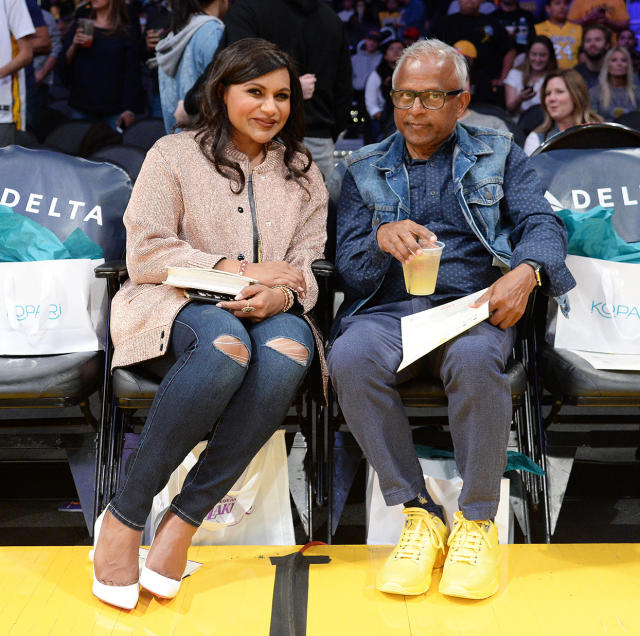 Celebrities at the Lakers game. The Washington Wizards defeated