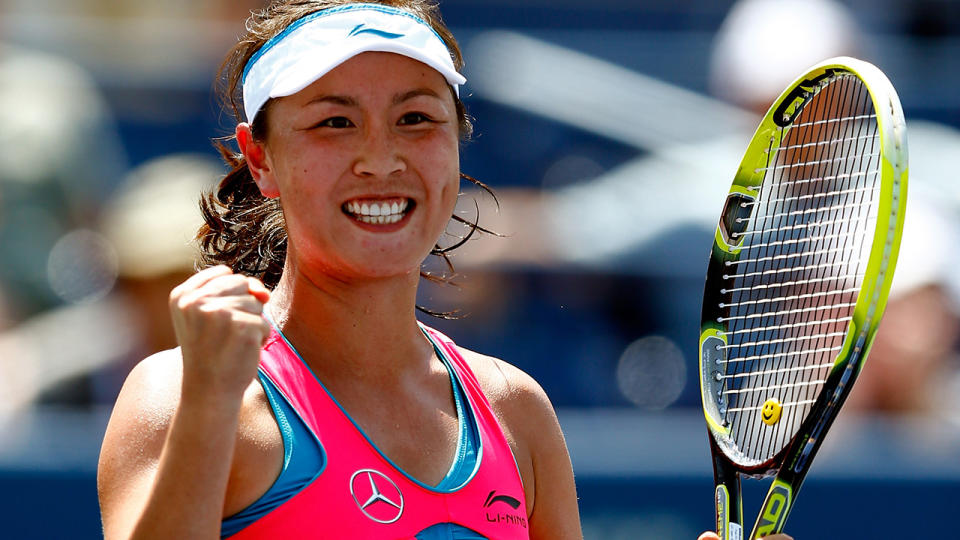 Peng Shuai, pictured here in action at the US Open in 2014.