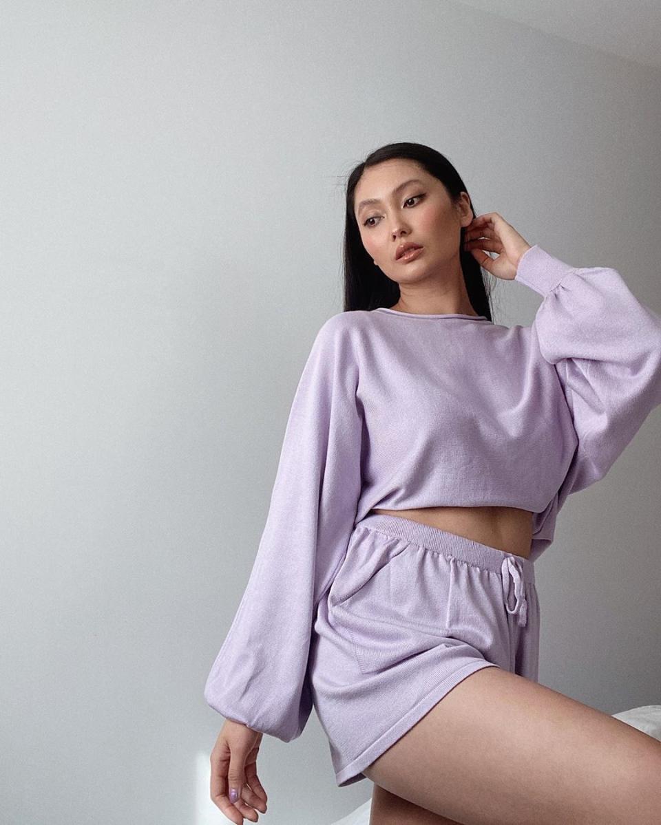 Influencer Crystal Wang dubbed it "this weekend’s uniform". Photo: Instagram/chrystelleaudette.