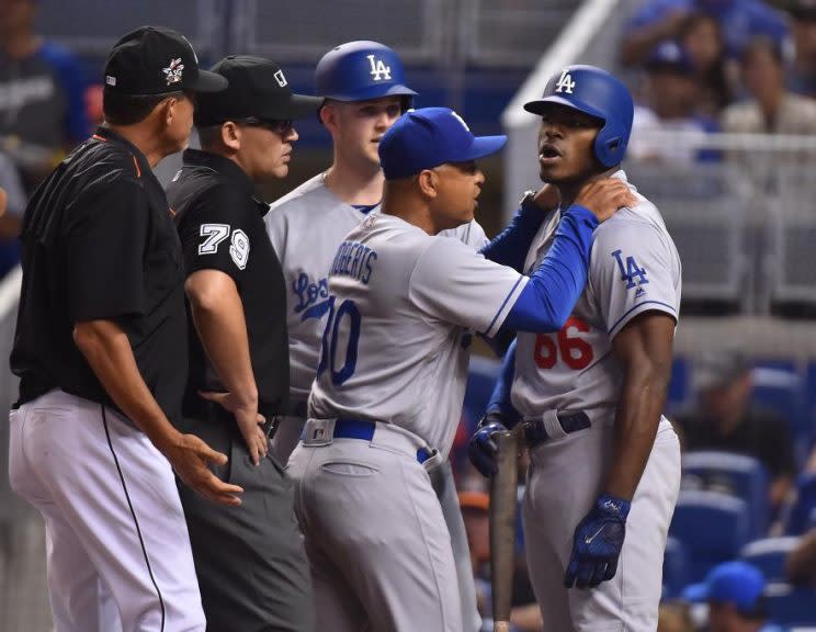 Yasiel Puig - Spring training is back baby #baseball