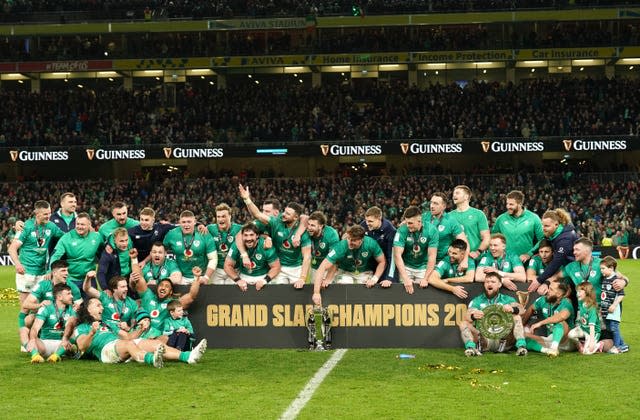 Ireland are targeting a second successive grand slam