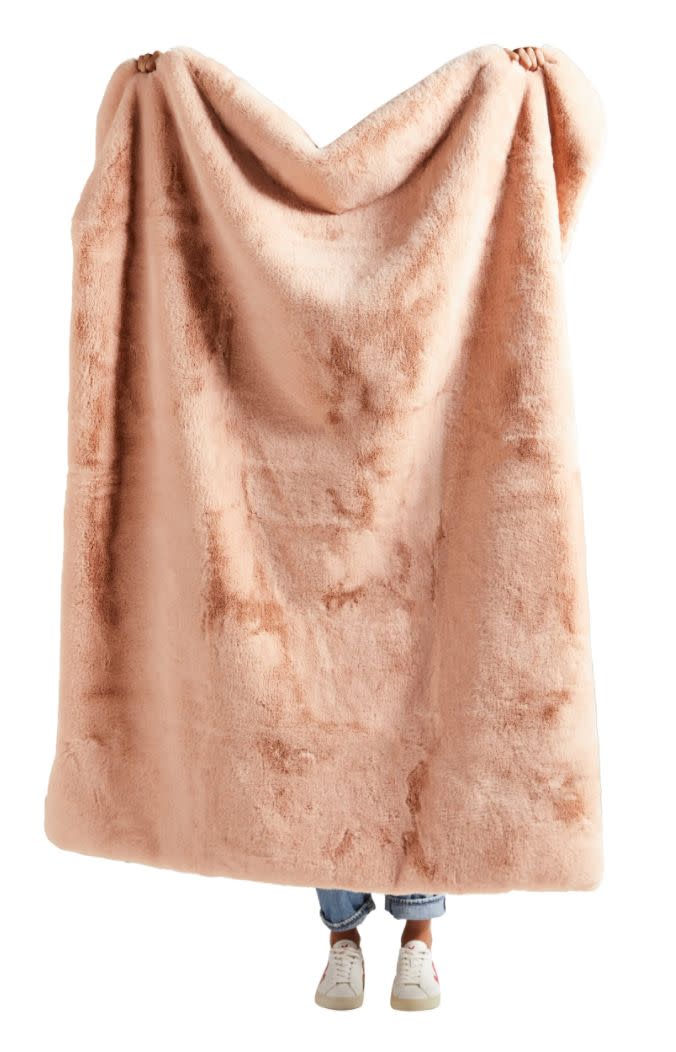 You can never have too many blankets. This faux fur blanket was one of my "<a href="https://www.huffpost.com/entry/would-recommend-september-2020_l_5f7241dec5b6e99dc330e7c1" target="_blank" rel="noopener noreferrer">best finds</a>" last month, since it's so soft and perfect to throw on when you're working from home at your desk or just laying on the couch on a Sunday afternoon. I knew I wanted another one to have but was waiting for the right time to click "checkout." Luckily, <a href="https://fave.co/33TkfaM" target="_blank" rel="noopener noreferrer">Nordstrom</a> surprised us all by dropping an extra 25% off sale items this Prime Day, making this blanket almost half-off. Not half-bad at all. Snag (or snuggle?) <a href="https://fave.co/3dqFRi8" target="_blank" rel="noopener noreferrer">this blanket for just $50</a> (it's usually priced at $98). &mdash; <strong>Ambar Pardilla, Commerce Writer</strong>
