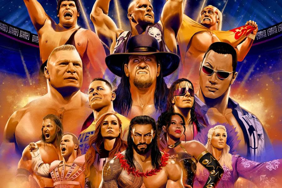 WWE 2K24: el juego celebrará 40 años de Wrestlemania con estos atletas en la portada