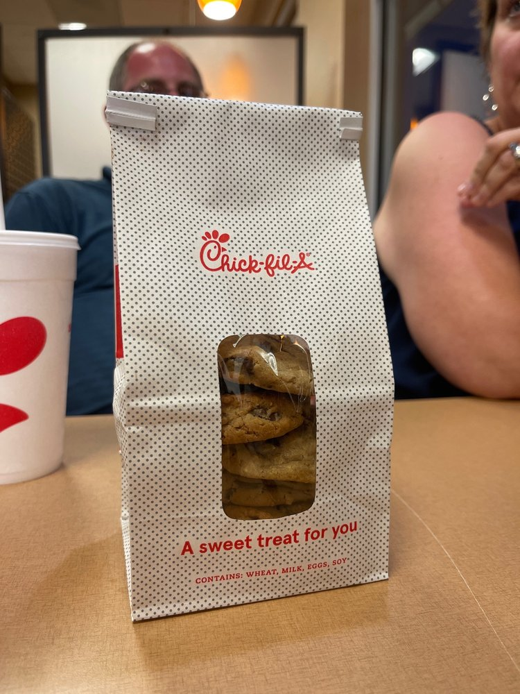 Chick-fil-A chocolate chunk cookies yelp