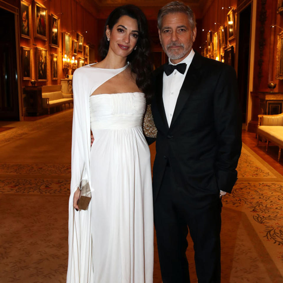 Amal Clooney ist wie gemacht für die Würde und die Eleganz einer Cape-Robe. (Bild:Getty Images)