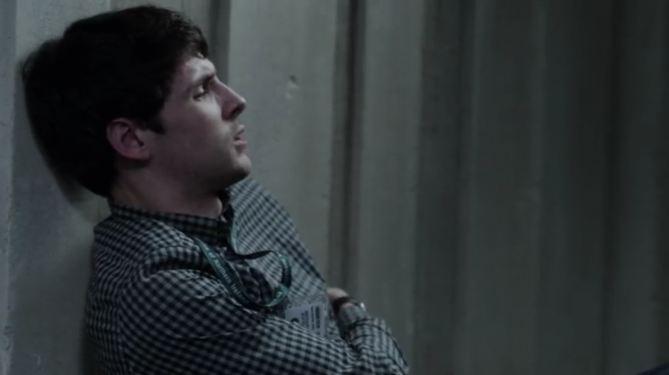 DS Anderson (Colin Morgan) after trying to stop Spector's attack on Stella 