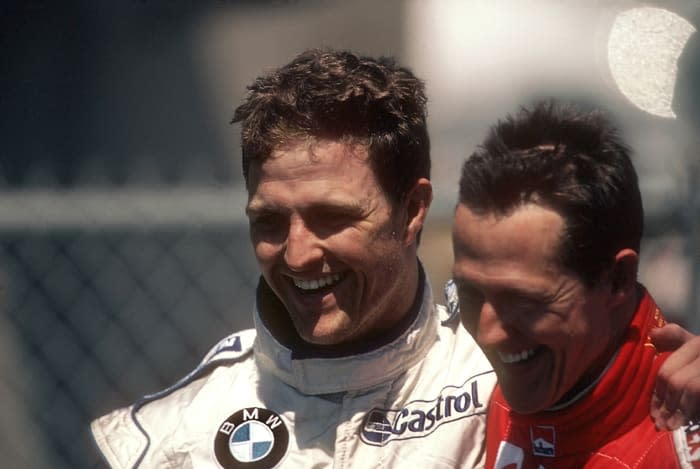 Ralf Schumacher con su hermano Michael