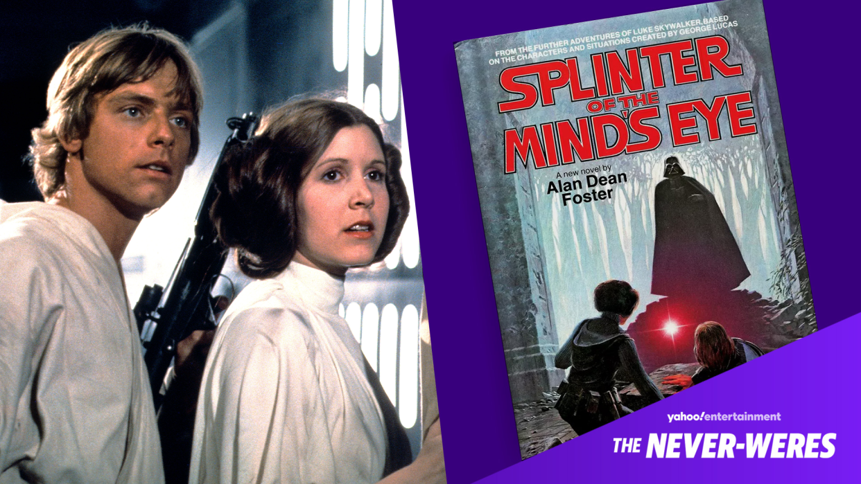 Luke and Leia were the stars of Splinter of the Mind's Eye, a 1978 novel that almost became The Empire Strikes Back. (Photo: Everett Collection/Del Rey Books)