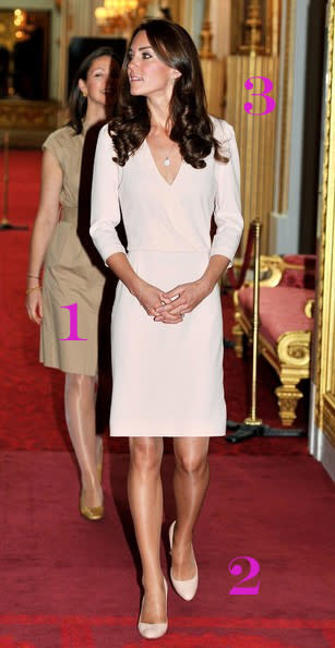 kate middleton pink dress