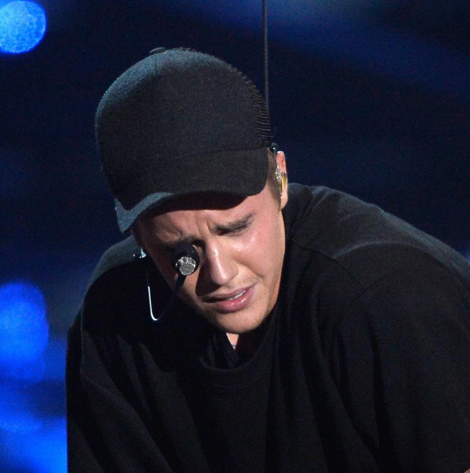 Justin Bieber at MTV VMAs 2015 (Getty Images)