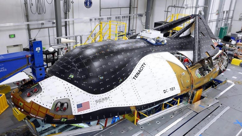 The spaceplane is being prepped so it can be shipped to a NASA facility in Ohio.