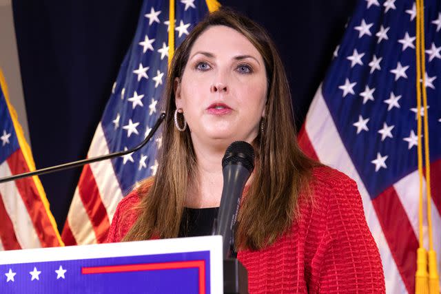 Amanda Andrade-Rhoades/Bloomberg via Getty Images Former RNC Chair Ronna McDaniel