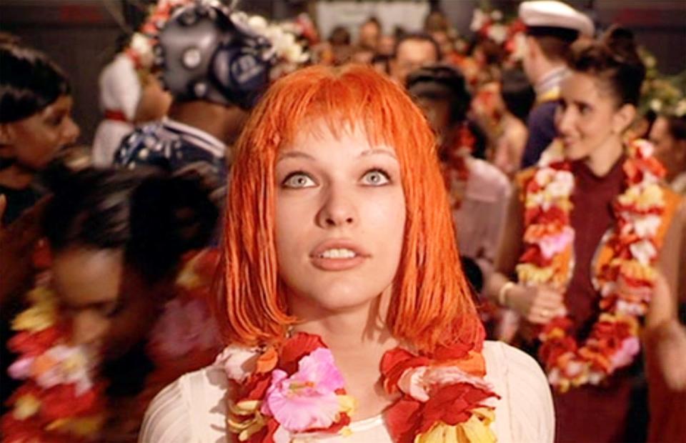 <h1 class="title">Milla Jovovich, <em>The Fifth Element, 1997</em></h1><cite class="credit">Photo: Courtesy of Columbia Pictures</cite>