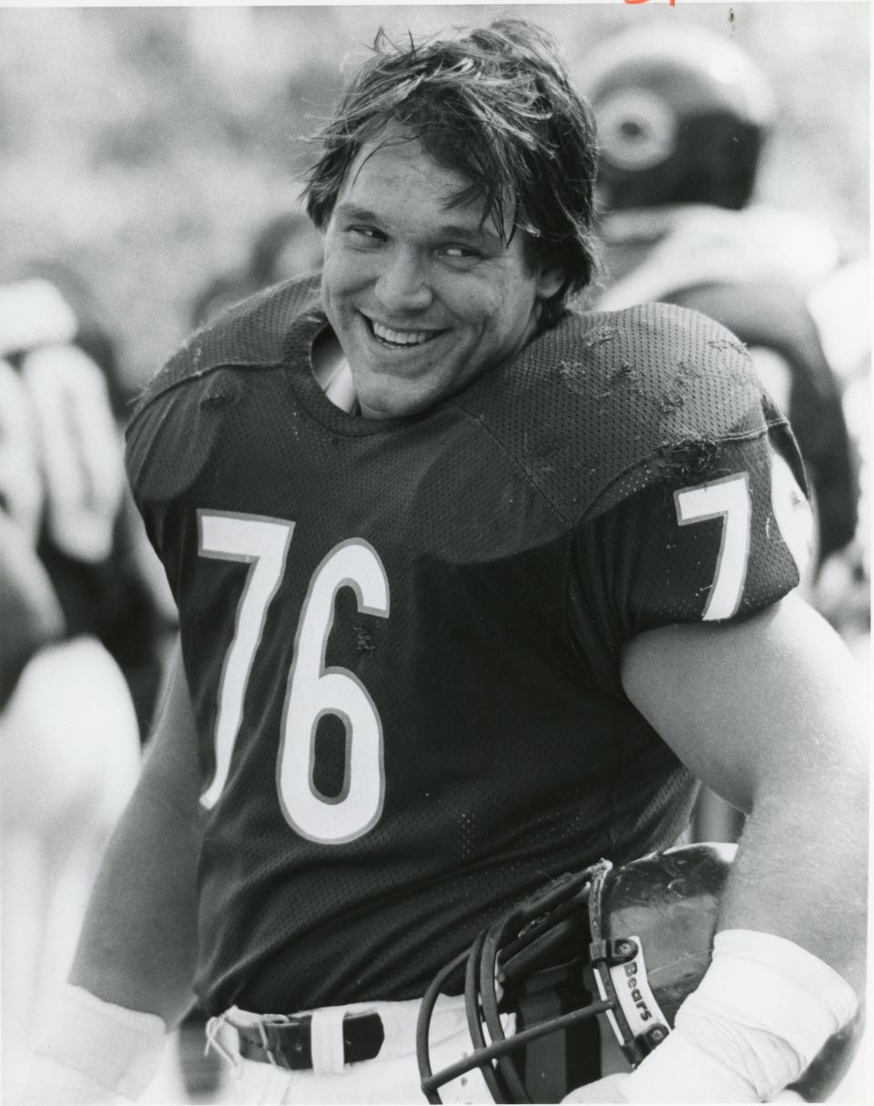 Bears defensive tackle Steve McMichael