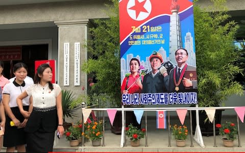 Turnout for the North Korean local elections stood at 99.98 percent - Credit: TASS