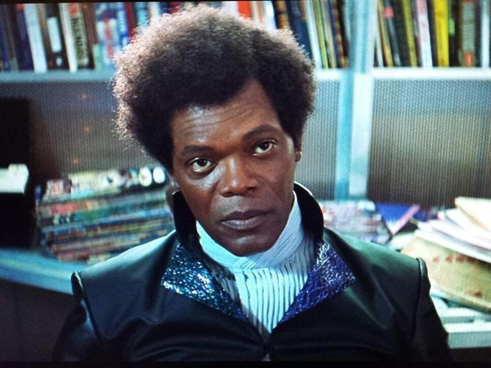 Samuel L Jackson in ‘Unbreakable’