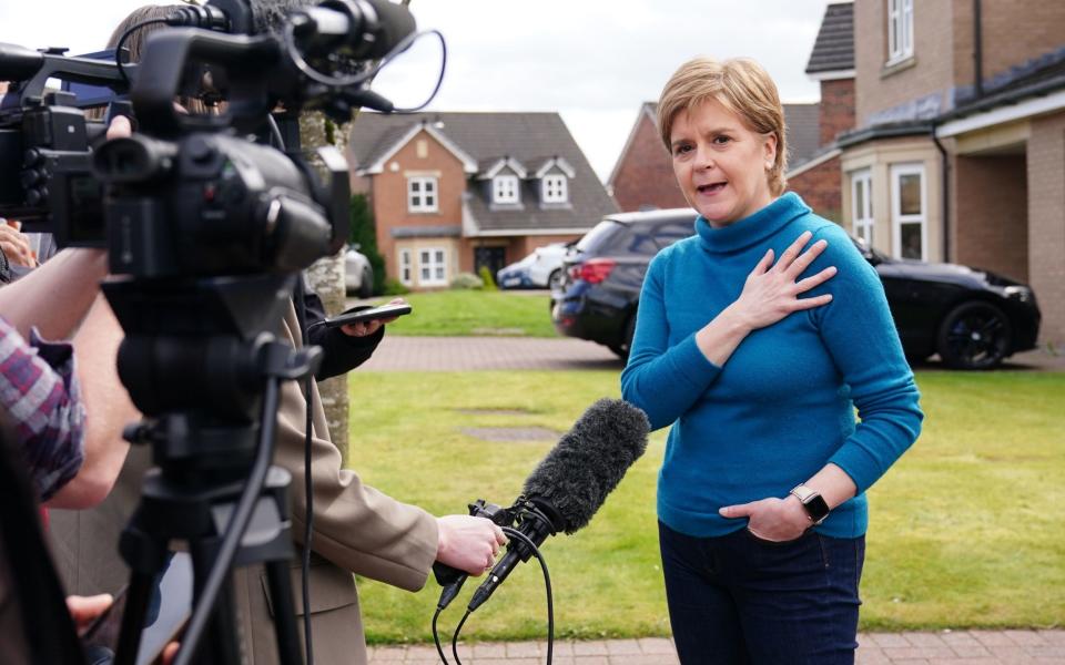 Nicola Sturgeon - Jane Barlow/PA