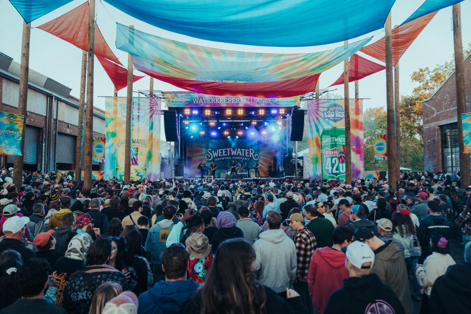 The event not only celebrated SweetWater's renowned brews but also featured an eclectic mix of music that resonated with a diverse audience, creating a vibrant atmosphere of unity and celebration