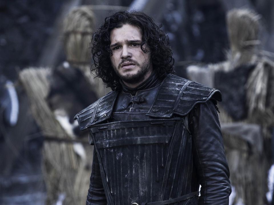 Harington as Jon Snow in ‘Game of Thrones'HBO