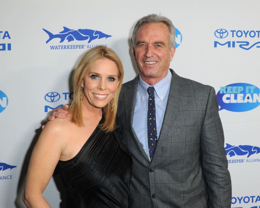 Cheryl Hines and Robert F. Kennedy Jr.