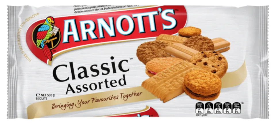 Arnott's Classic Assorted biscuits
