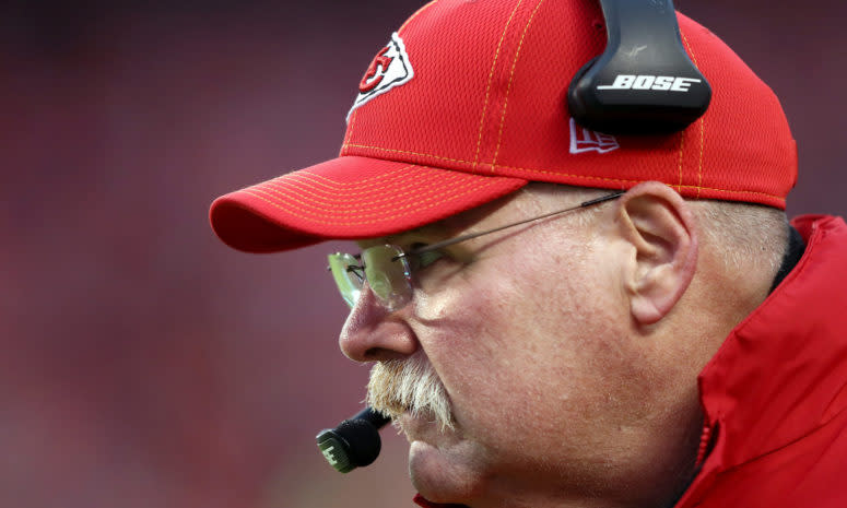 Kansas City Chiefs head coach Andy Reid