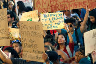 <p>Alliance San Diego and other Pro-DACA supporters hold a protest rally, following President Donald Trump’s DACA announcement, in front of San Diego County Administration Center in San Diego, Calif., Sept. 5, 2017. (Photo: John Gastaldo/Reuters) </p>