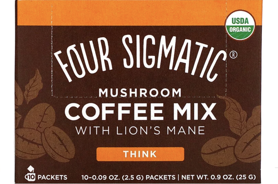 Four Sigmatic, Mushroom Coffee Mix with Lion's Mane. PHOTO: iHerb