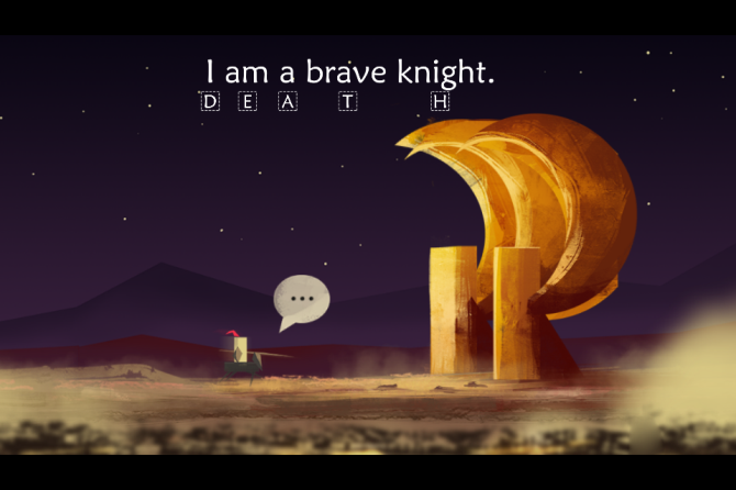 《I am a brave knight》優美的文字之旅