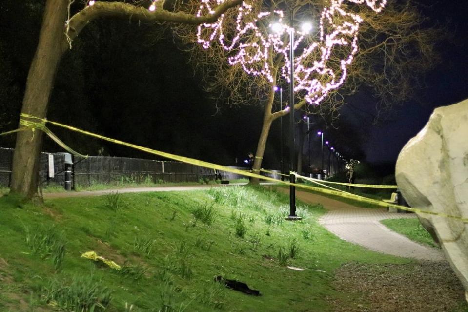 The stabbing came at a busy time on a weekend, with the White Rock promenade being the centrepiece of the city.