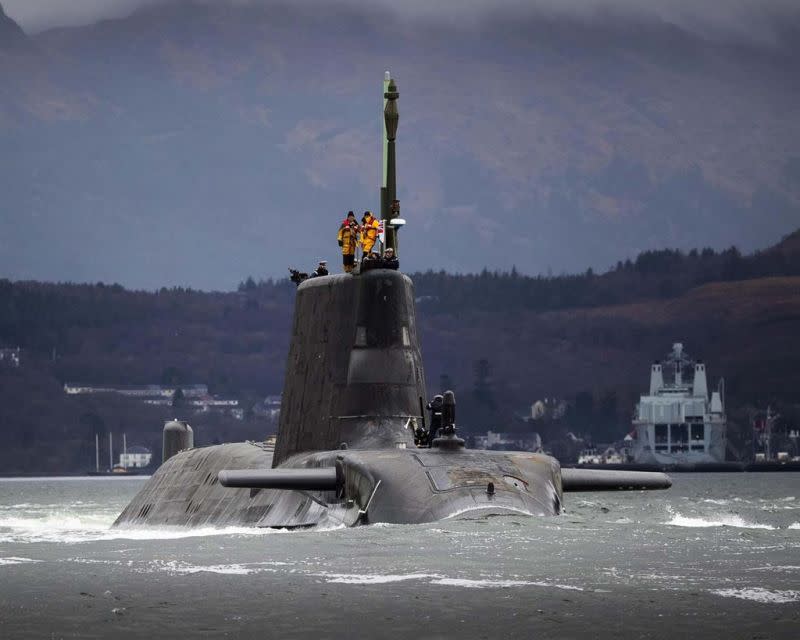 ▲英國皇家海軍機敏級潛艦。（圖／翻攝自英國皇家海軍網頁）