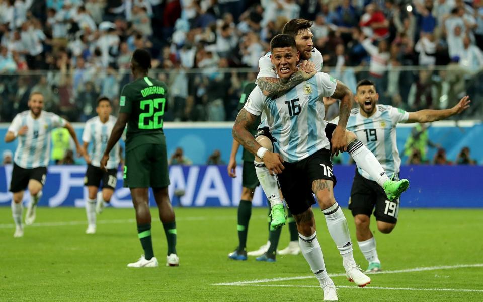 Magical Marcos: Rojo scores the winner to send his country through to face France