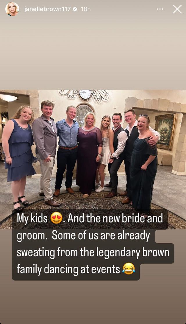 Sister Wives' Christine Brown Hangs with Janelle Brown's Son Hunter