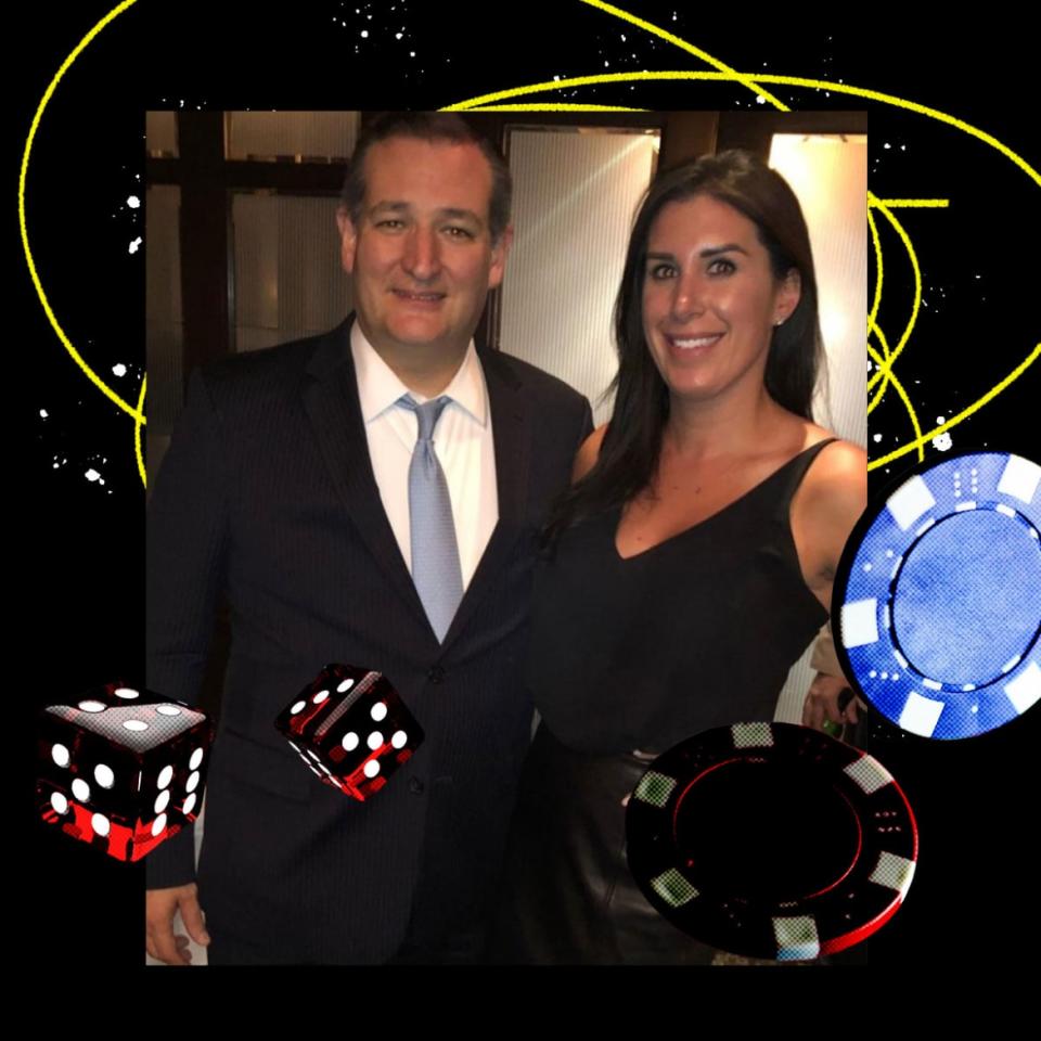 <div class="inline-image__caption"><p>Sen. Ted Cruz and Sara King at a Gen Next event in Washington, D.C.</p></div> <div class="inline-image__credit">Photo Illustration by Luis G. Rendon/The Daily Beast/Instagram/Pixabay</div>
