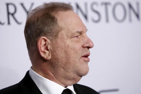 FILE PHOTO - Film producer Harvey Weinstein attends the 2016 amfAR New York Gala at Cipriani Wall Street in Manhattan, New York February 10, 2016. REUTERS/Andrew Kelly