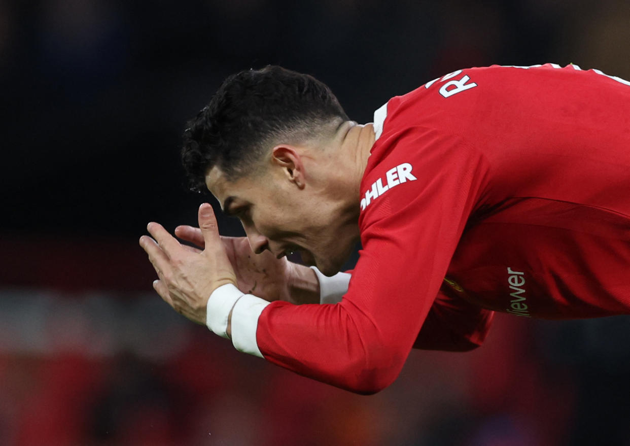 El goleador portugués del Manchester United Cristiano Ronaldo. (Foto: Reuters)