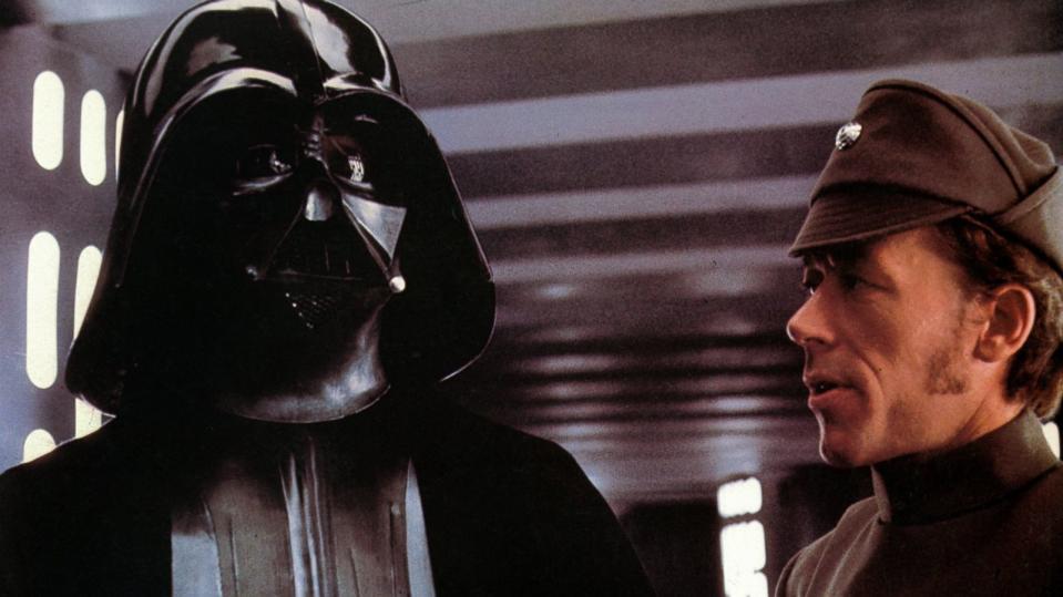 PHOTO: Darth Vader in a scene from 'Star Wars' in 1977. (20th Century Fox/Getty Images)