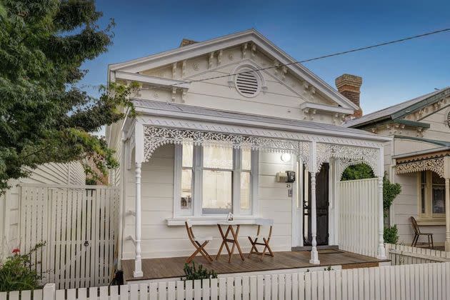 <p>La maison est située dans le quartier d'Armadale à Melbourne. </p>