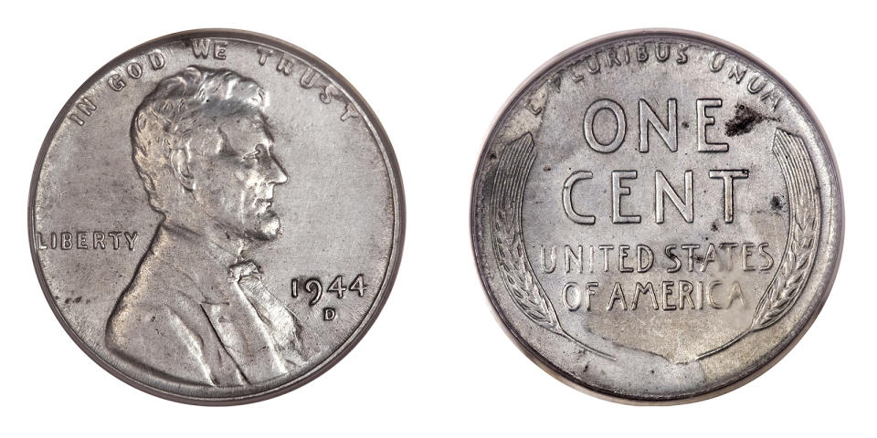 1944 Steel Lincoln Penny