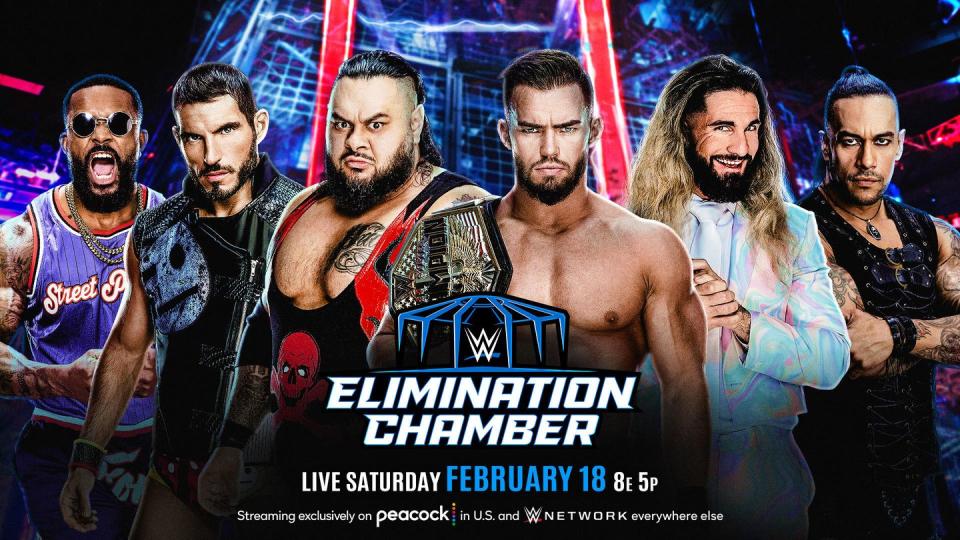 wwe elimination chamber 2023 men's chamber match